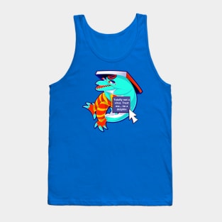 Virus Dolphin: Poppup Tank Top